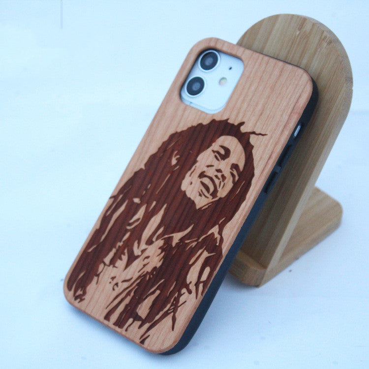 Wooden Mobile Phone Case Personality Protective Cover, iPhone cover