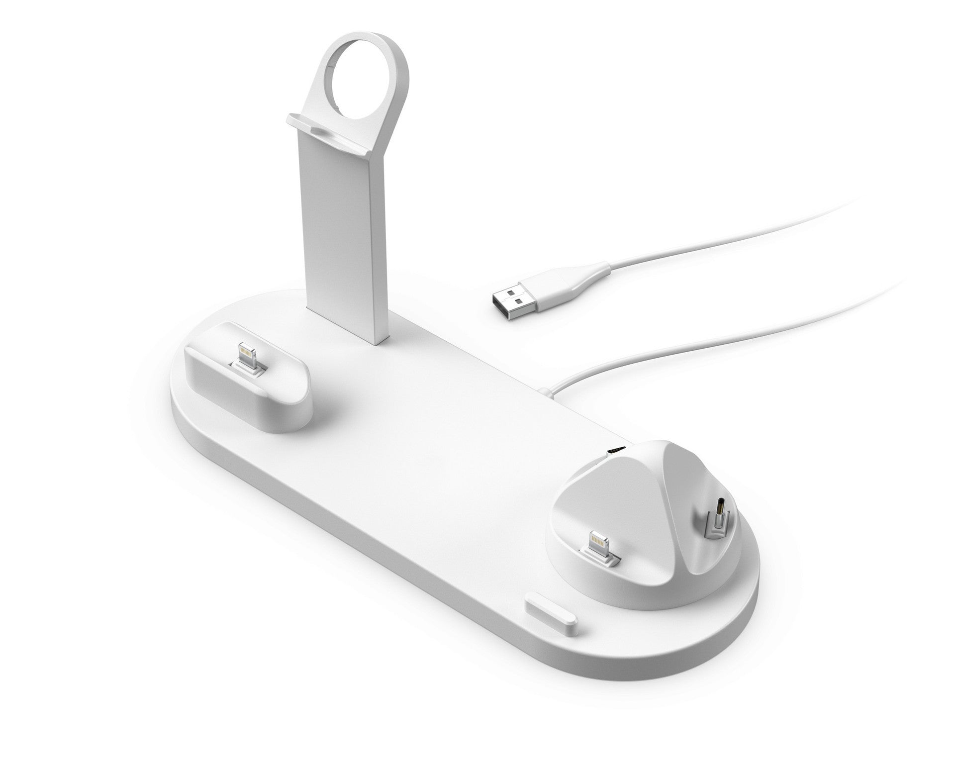 Mobile Phone Wireless Charger Headset Recharge Stand Watch Stand,5 in 1
