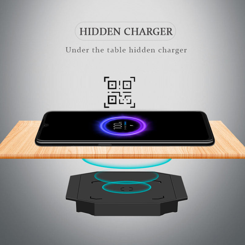 Long-distance Desktop Hidden Wireless Charging And Fast Charging, all style ( US,UK,EU,...