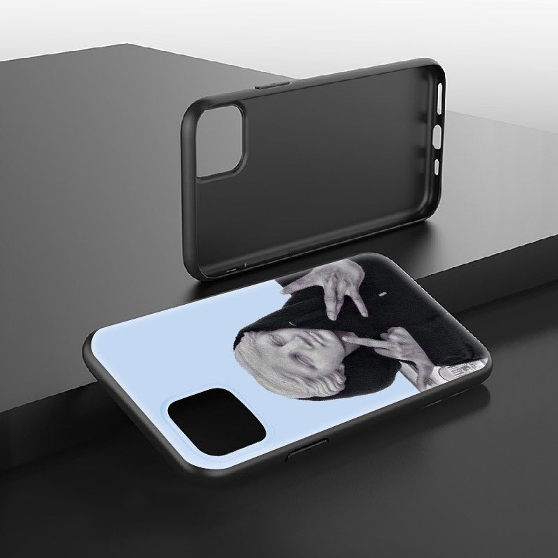 Funny character phone case covers compatible with iPhone