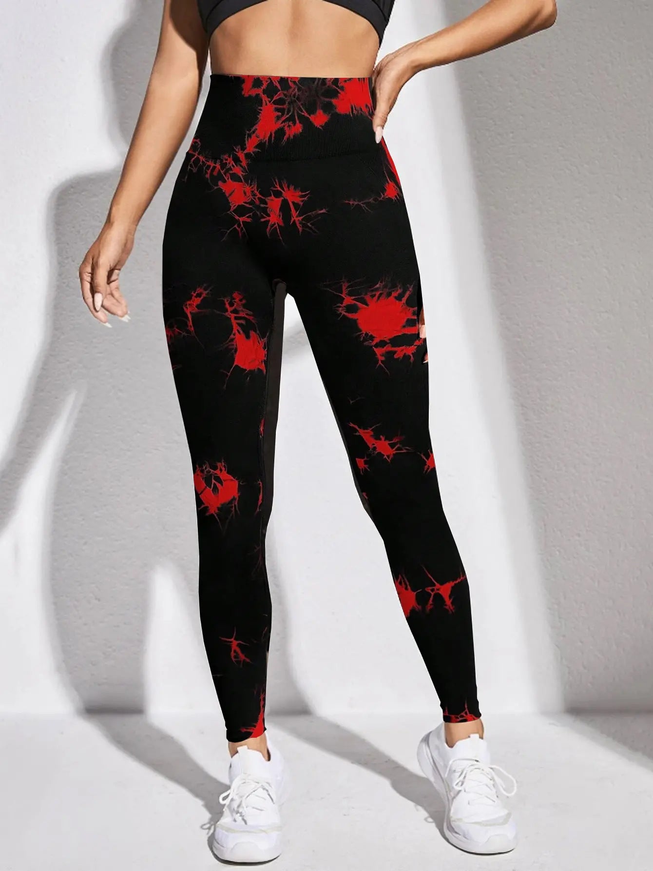 Women's Fashion Casual Tie-dye Yoga Pants