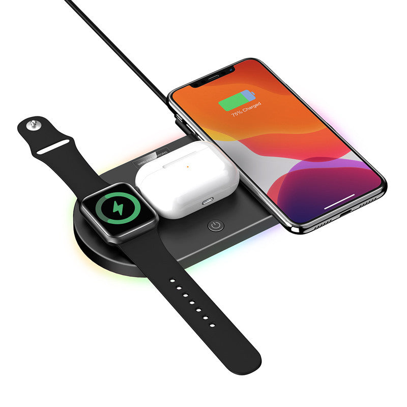 15w Fast Charge Desktop Multi-Function Wireless Charger