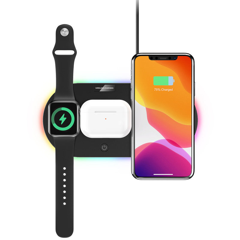 15w Fast Charge Desktop Multi-Function Wireless Charger
