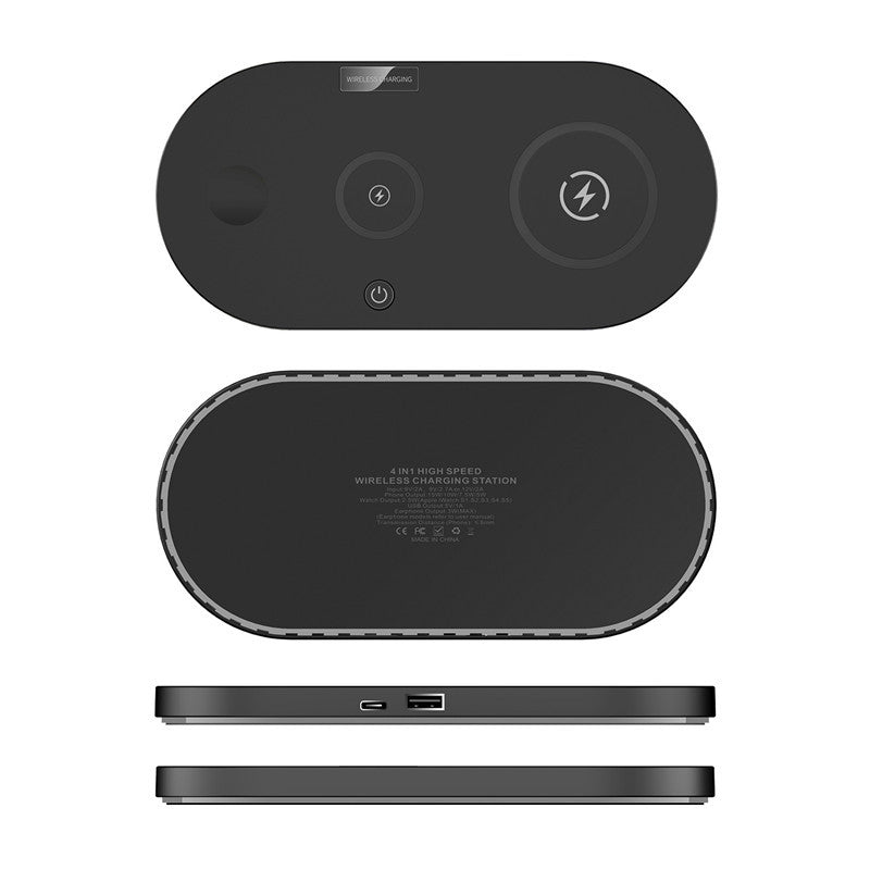 15w Fast Charge Desktop Multi-Function Wireless Charger