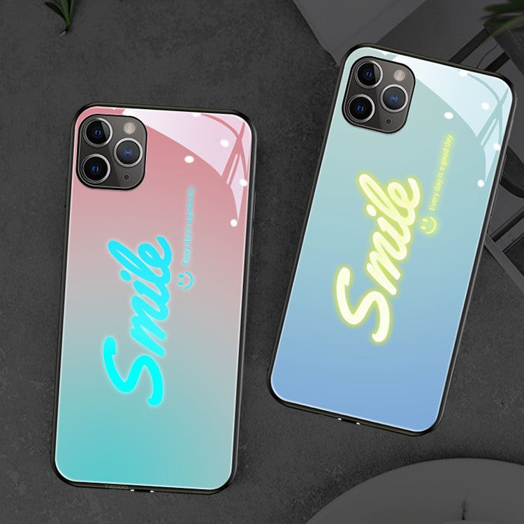 Compatible with Apple, Compatible with Apple , IPhone Luminous Phone Case Call Flash Is Suitable For Apple Series