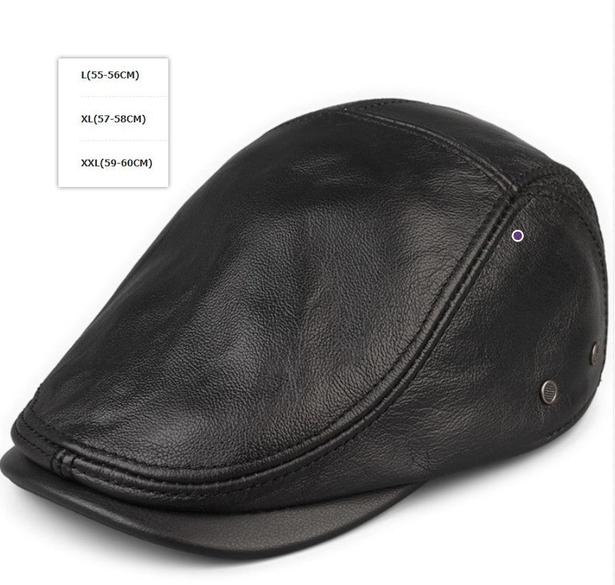 Retro Printed Peaked Cap Korean Style Distressed