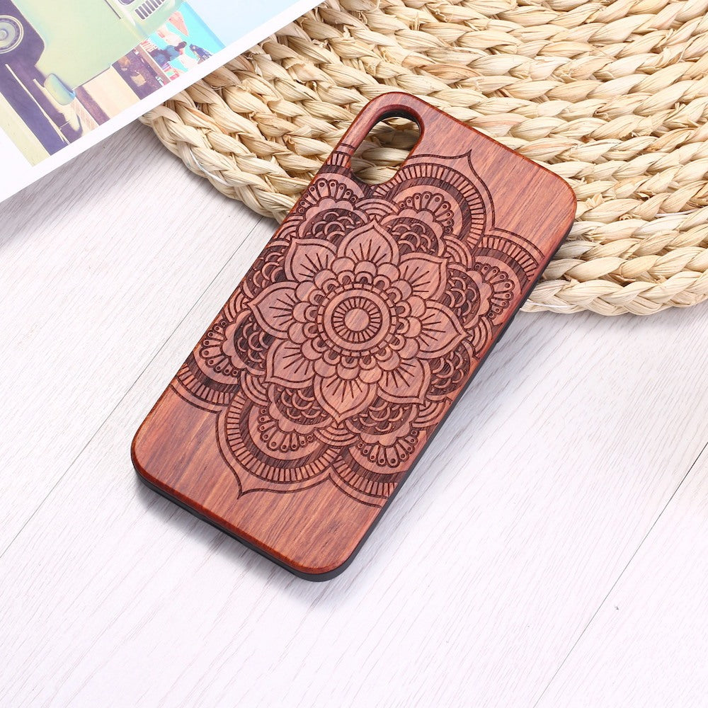Mandala sticks wood typo phone case,for Iphone