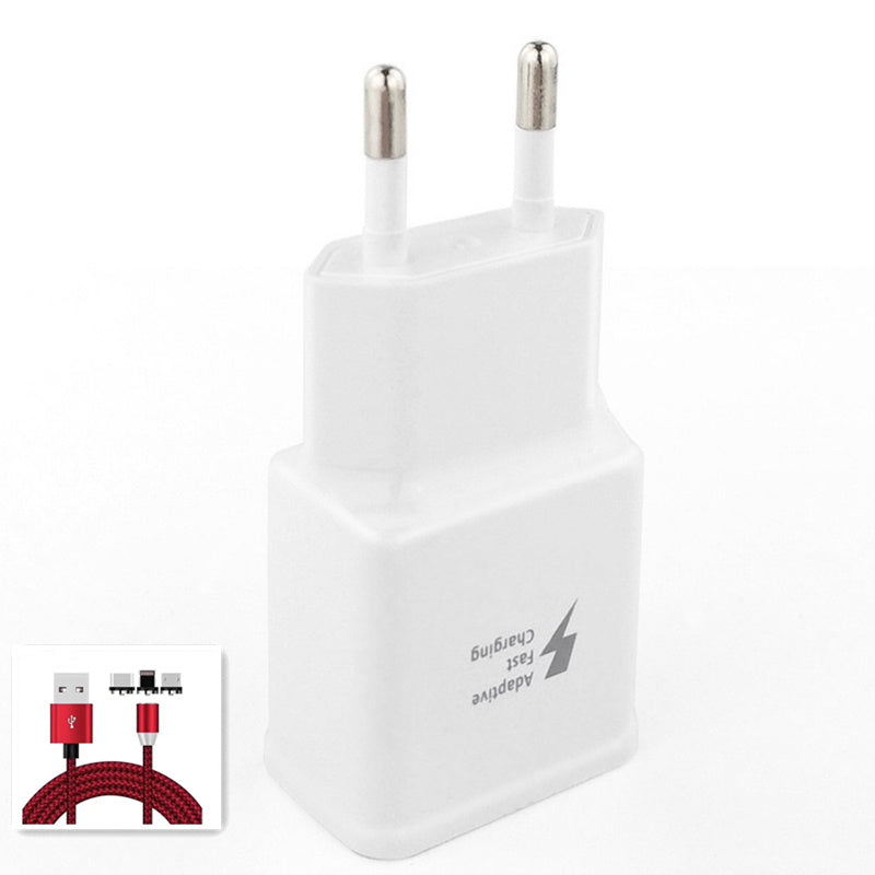 7100 S7 charger S6 fast charger 5V9V mobile phone fast charging intelligent display fast charging S8 charger.