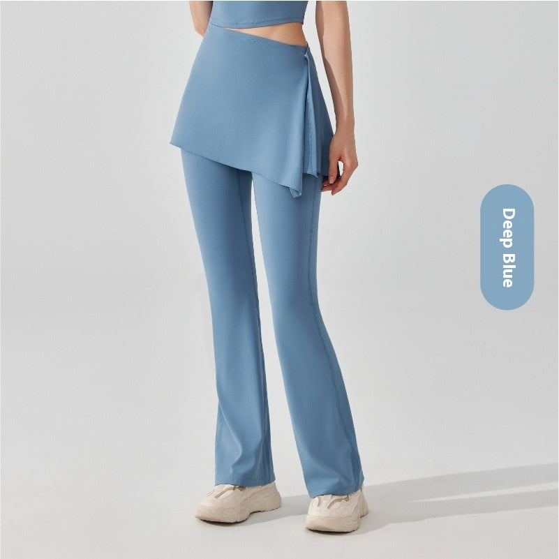 Casual Rib Simple Slim Fit Leggings Solid Color High Waist Fashion Trousers