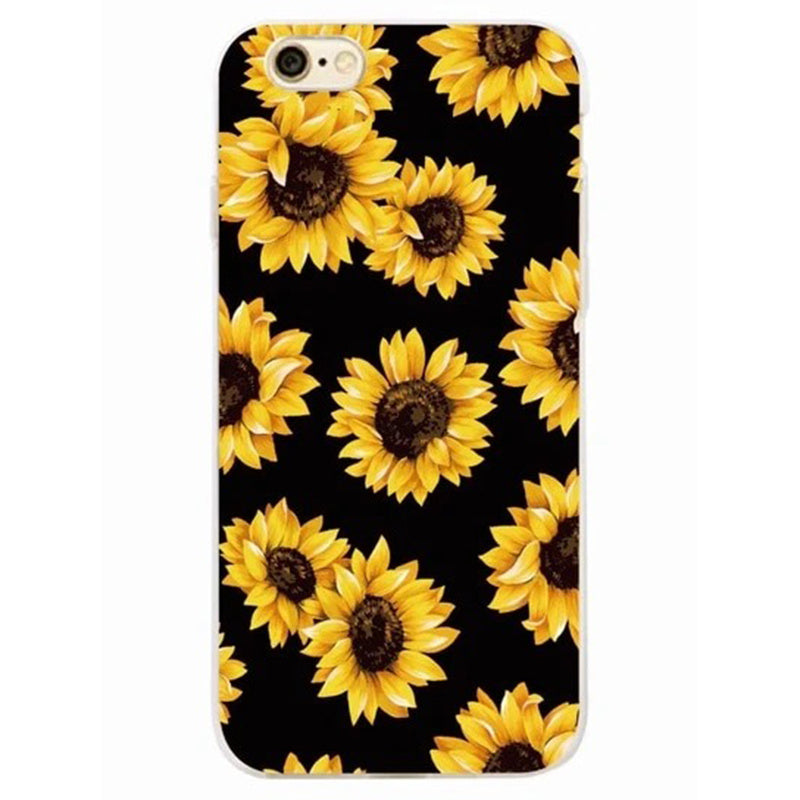 Sunflower phone case, compatible with iPhone