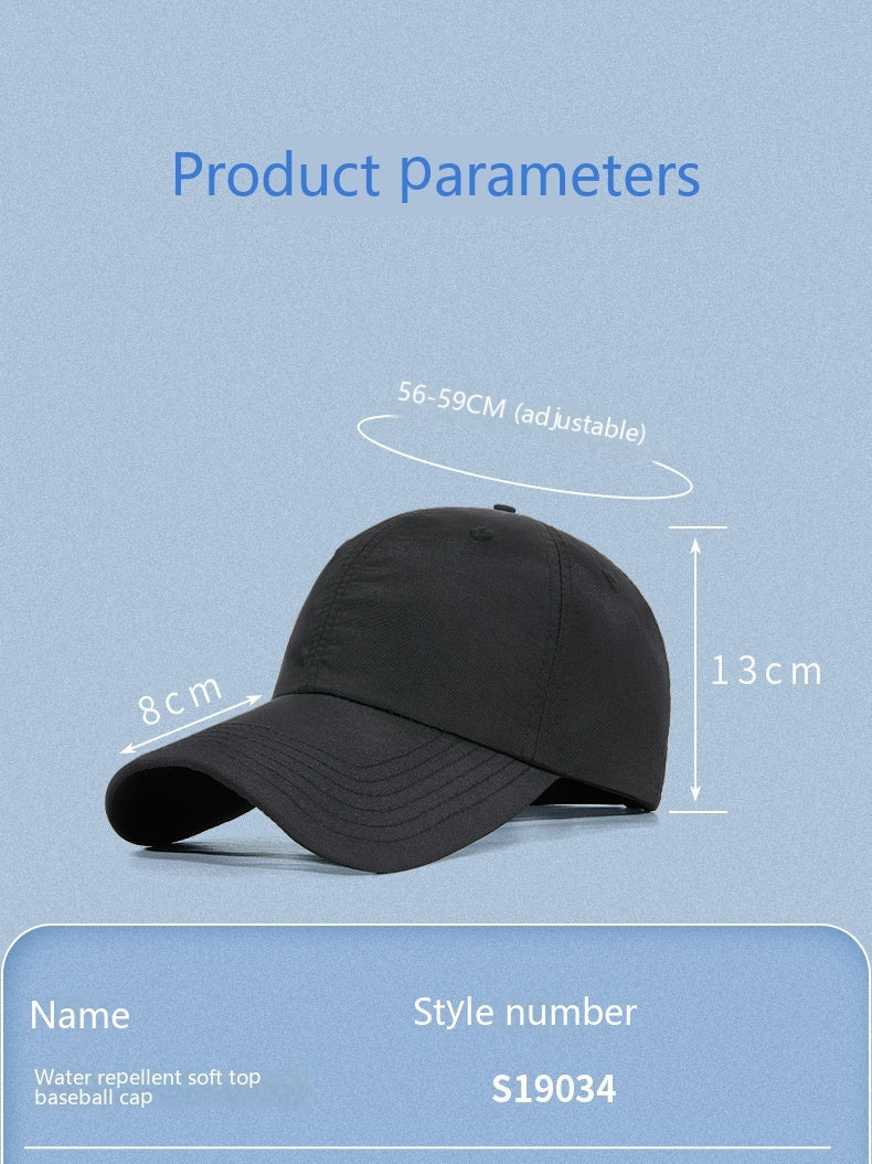 Spring And Summer Outdoor Hat Men And Women Sports Breathable Quick-dry Baseball Cap