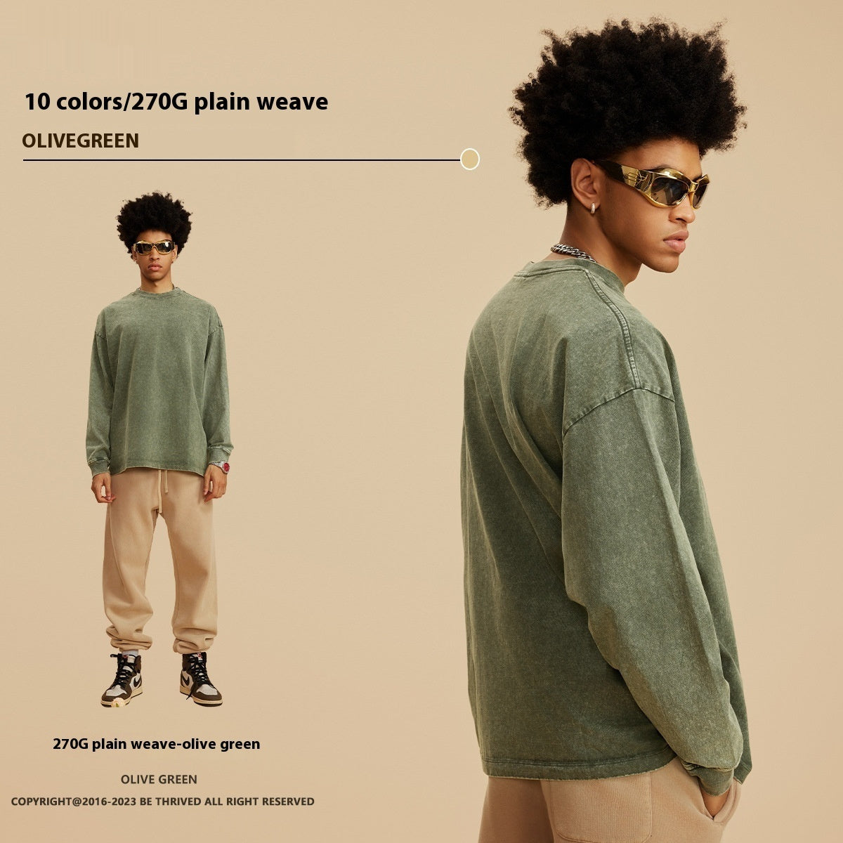 American Retro Washed Sweater