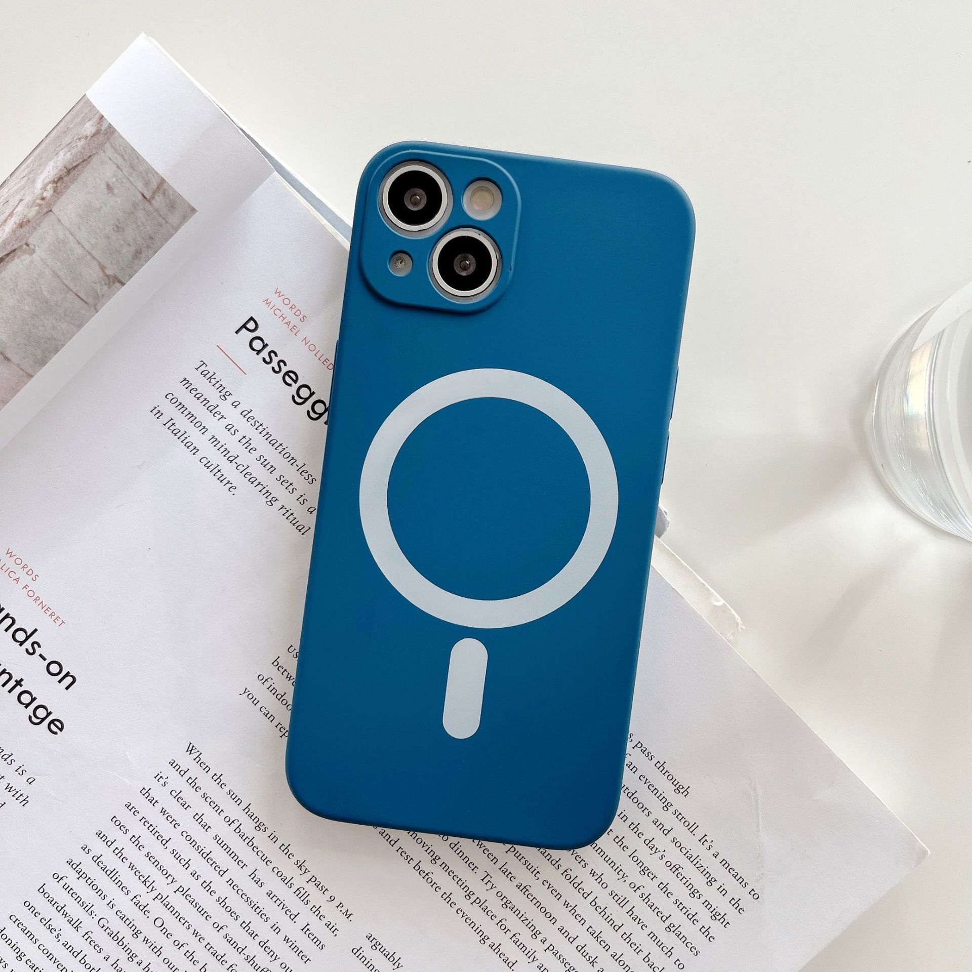 Magnetic Mobile Phone Case Wireless Charging, compatible with iPhone