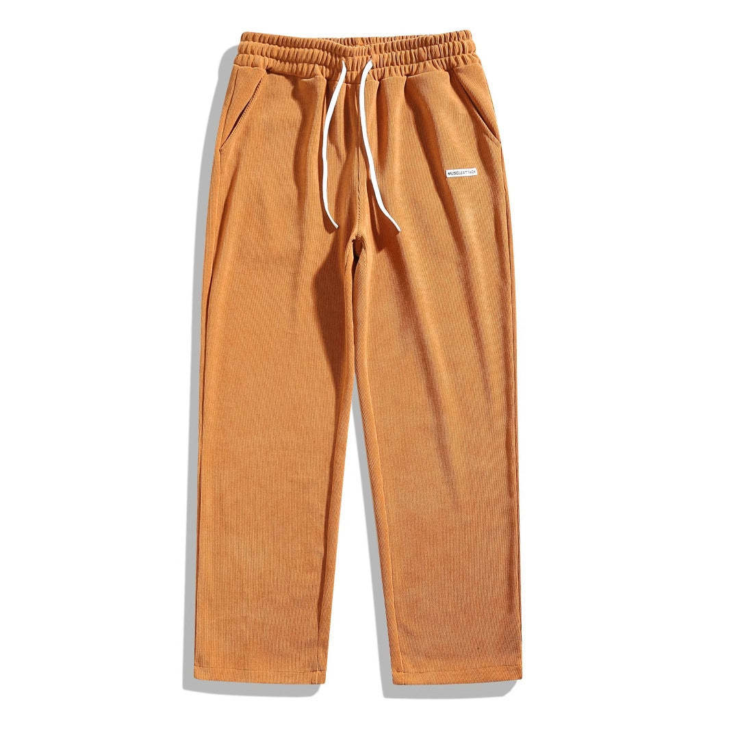 European Size Men's New Corduroy Casual Pants