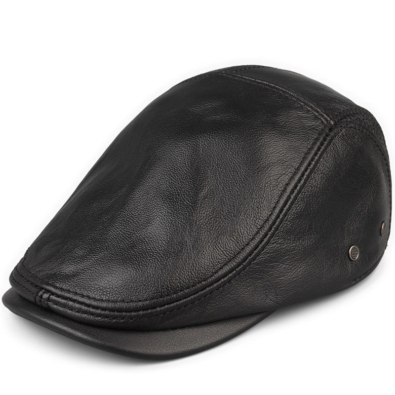 Retro Printed Peaked Cap Korean Style Distressed