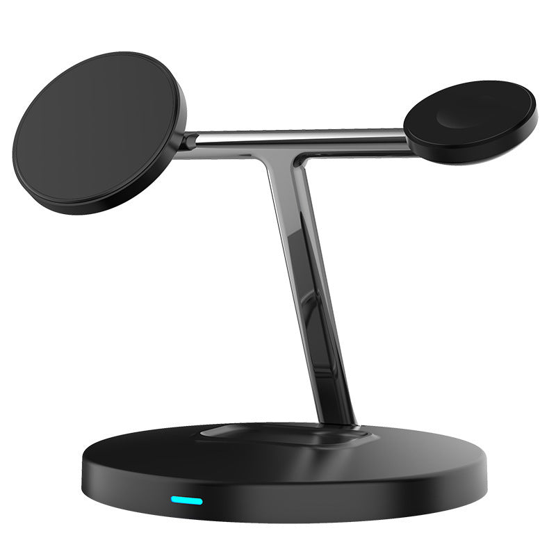 Three In One Magnetic Wireless Charger,3 in 1 ( US,UE,USB...)