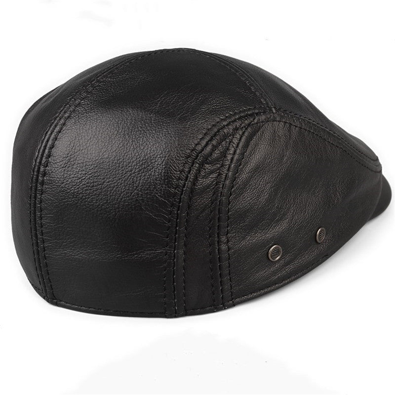 Retro Printed Peaked Cap Korean Style Distressed