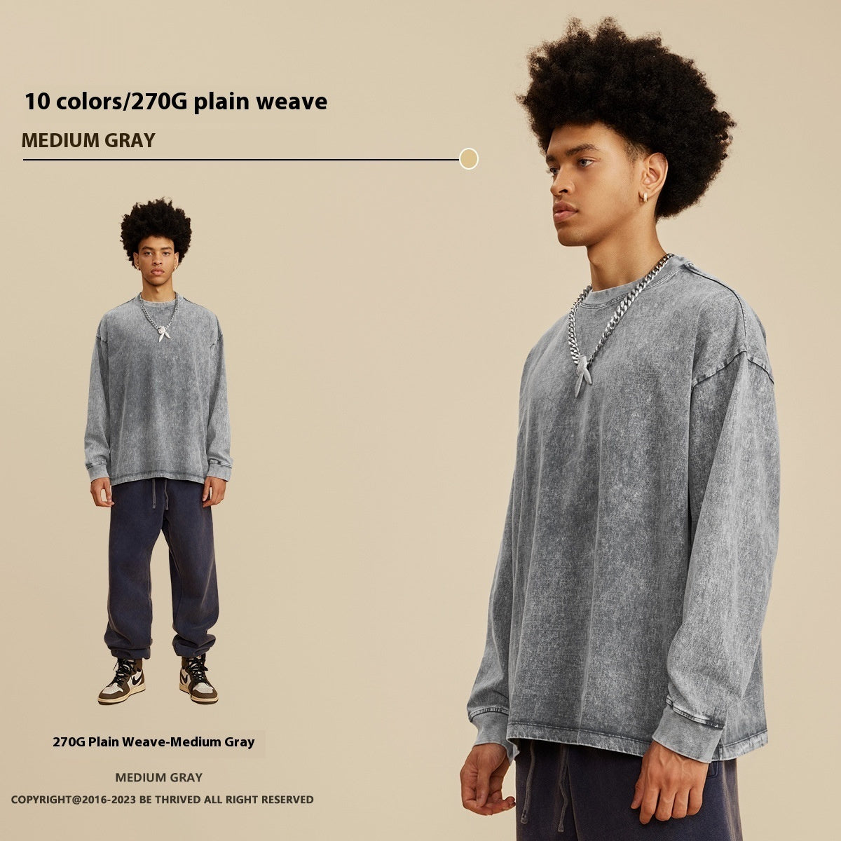 American Retro Washed Sweater
