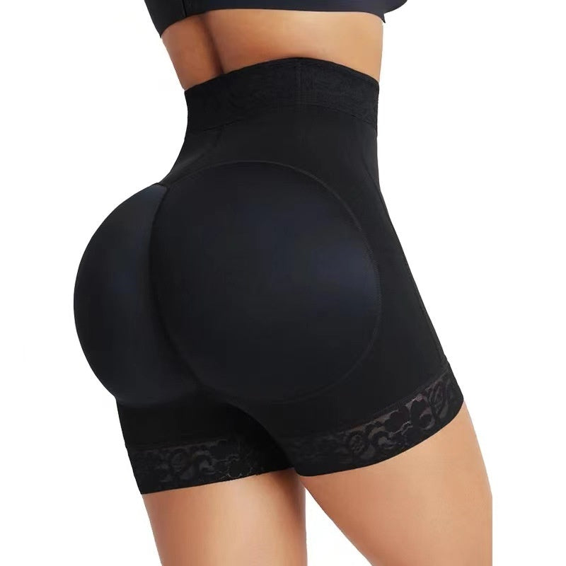 women New Hip Slimming Clothes Abdominal Pants Zipper Hip Lifting