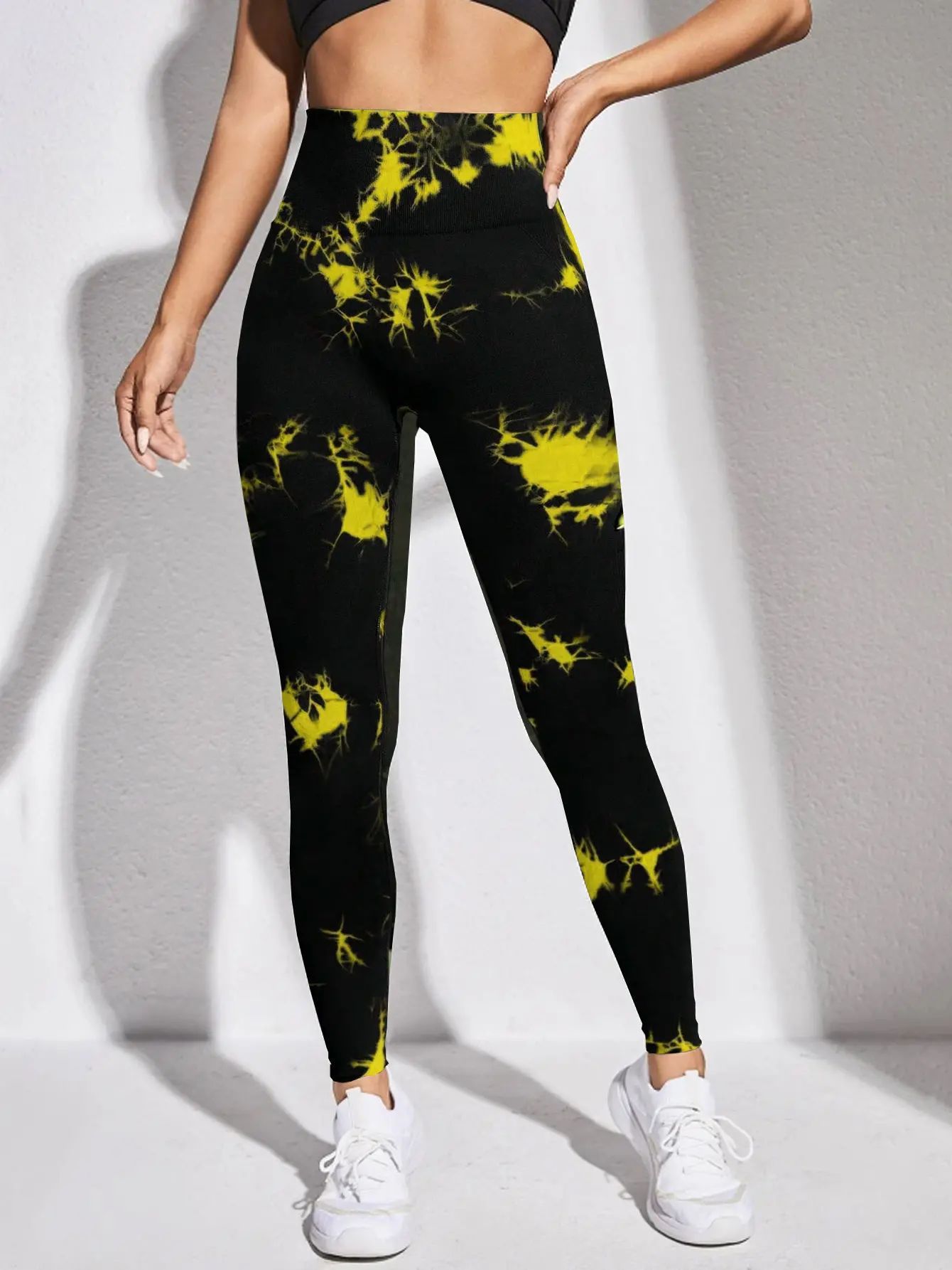 Women's Fashion Casual Tie-dye Yoga Pants