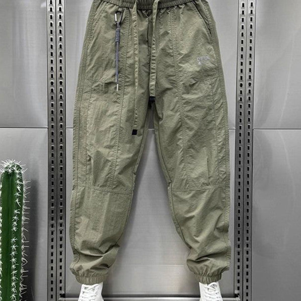 Youth Stitching Casual Harem Pants for men