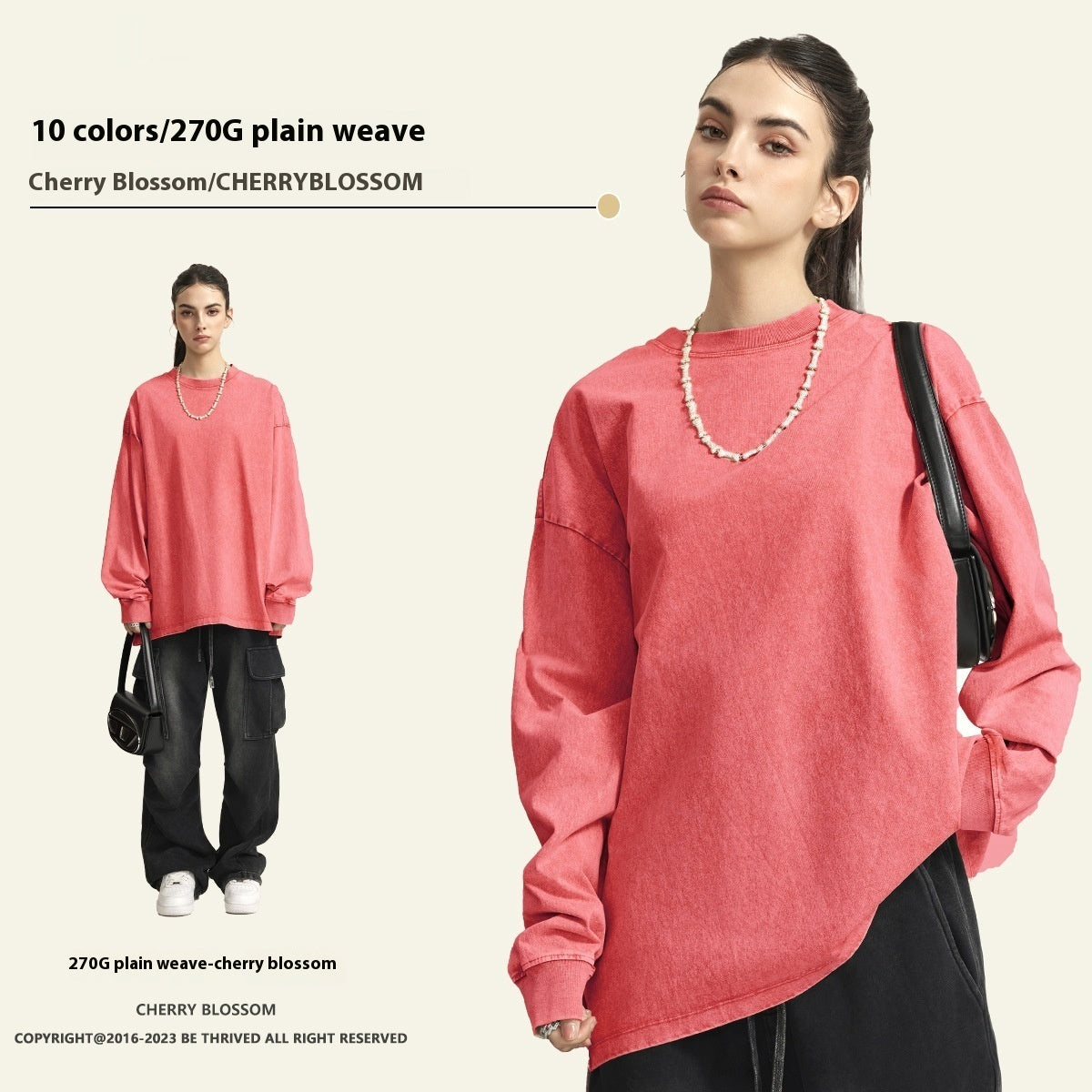 American Retro Washed Sweater