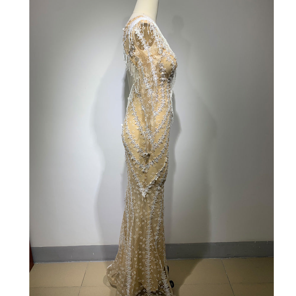Backless Tight Fishtail Sheath Dress for women