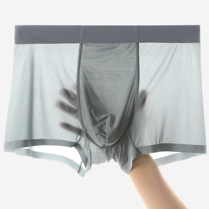 Men's Fashion Personalized Seamless Summer Thin Boxers