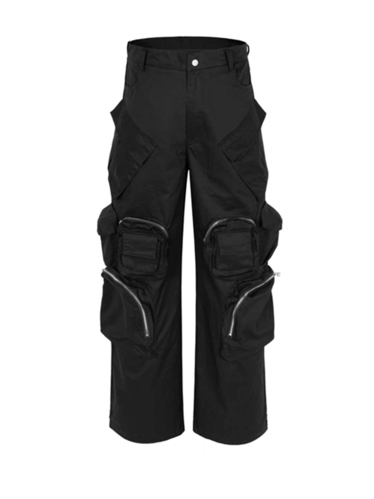 High Street Multi-Pocket Fashion Brand Wide Leg Leisure Baggy Pants for men