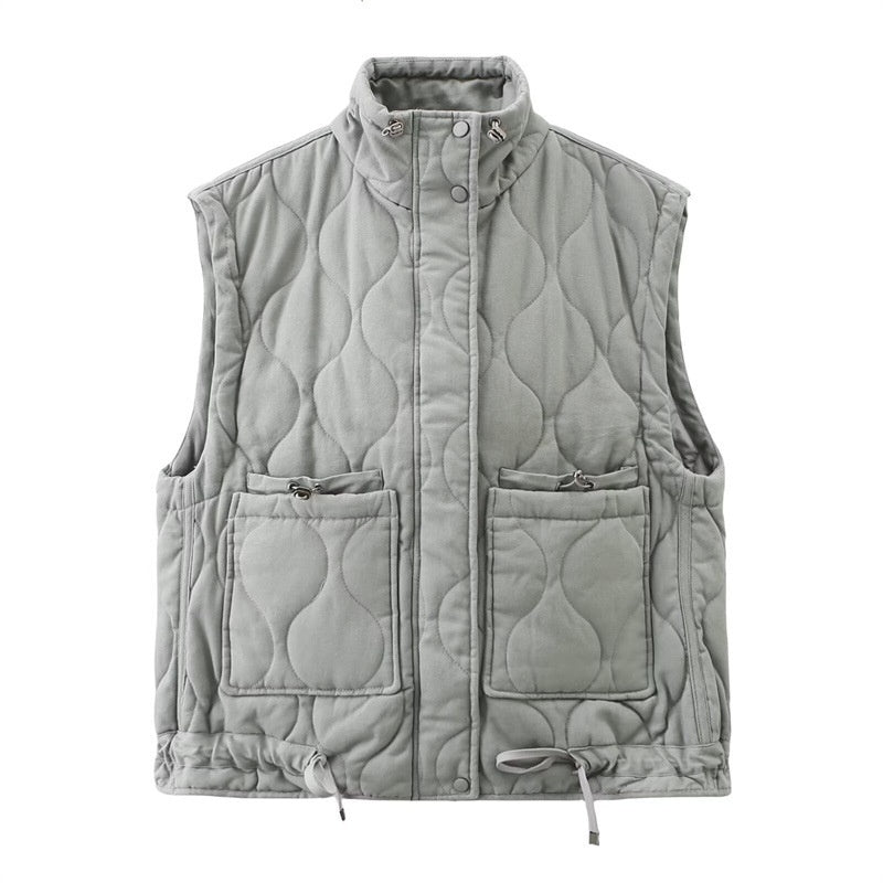Autumn And Winter Lose Women's Wear Cotton-padded Jacket Vest