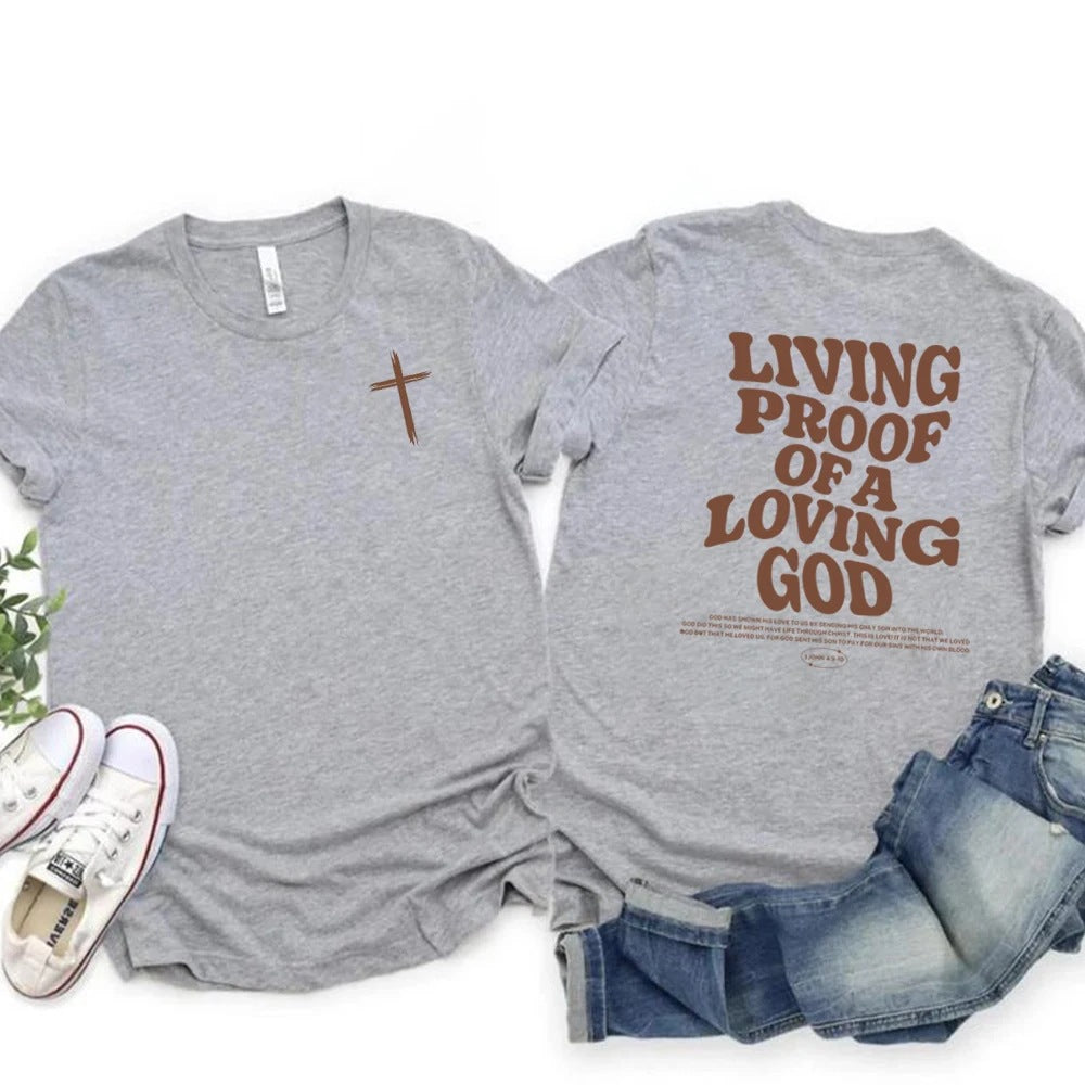 Women's Letter Print Loose Leisure All-Matching Top