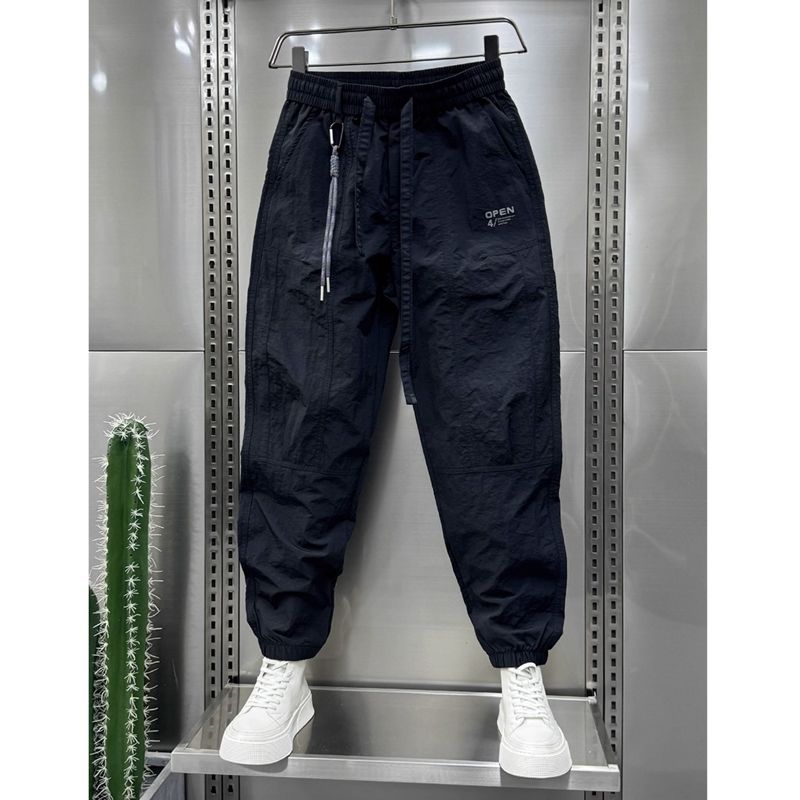 Youth Stitching Casual Harem Pants for men