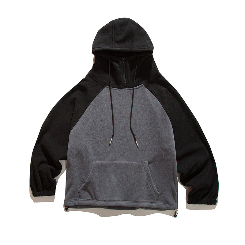 Autumn New Hoodie All-match Raglan Sleeve Coat
