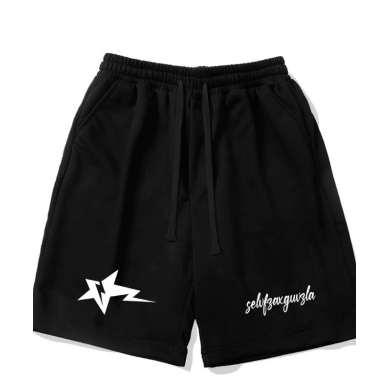 Sports Style With Letters Men's Casual Shorts