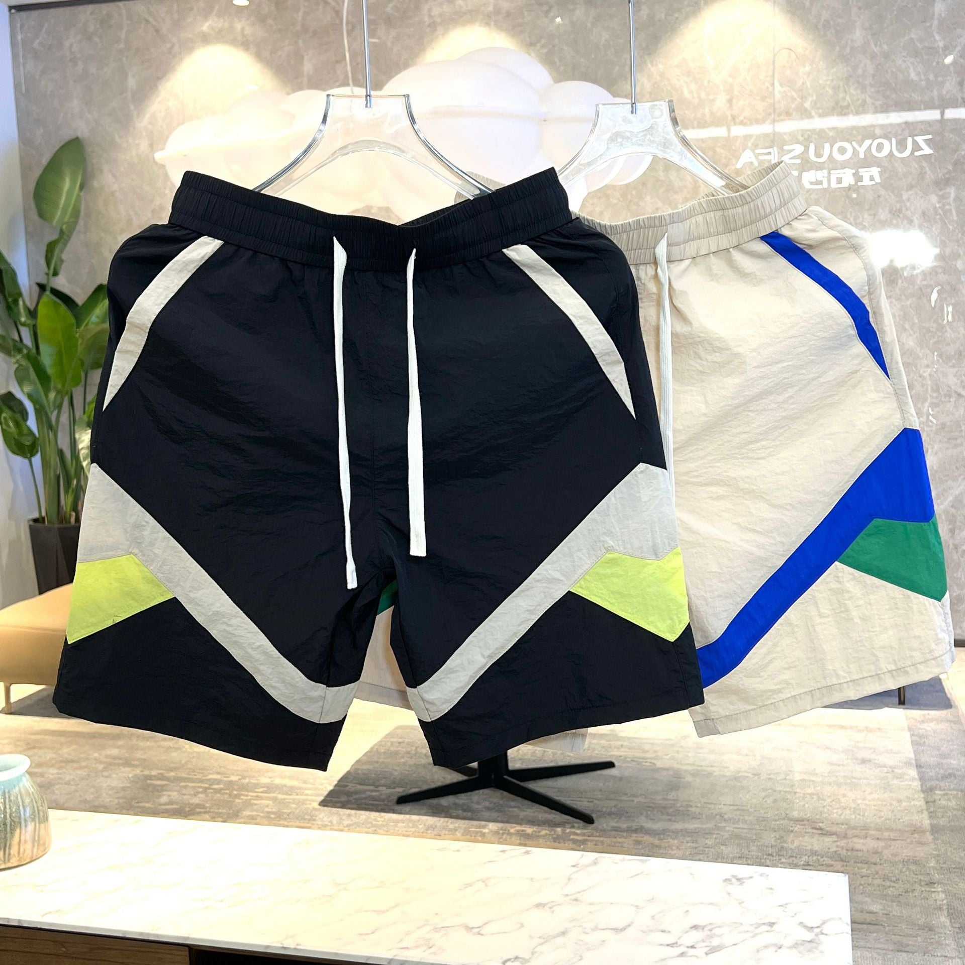 Loose All-match Quick-drying New Striped Pants