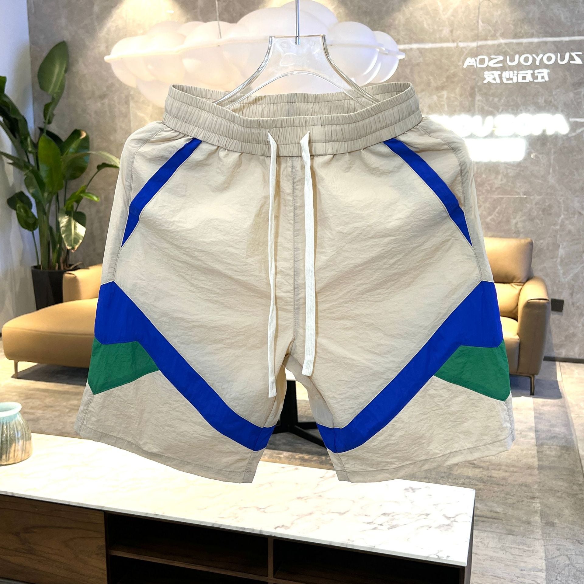 Loose All-match Quick-drying New Striped Pants