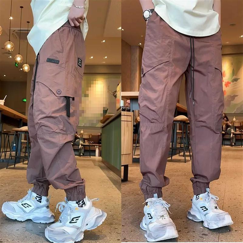 Loose Straight Leisure Tapered Casual Pants for men