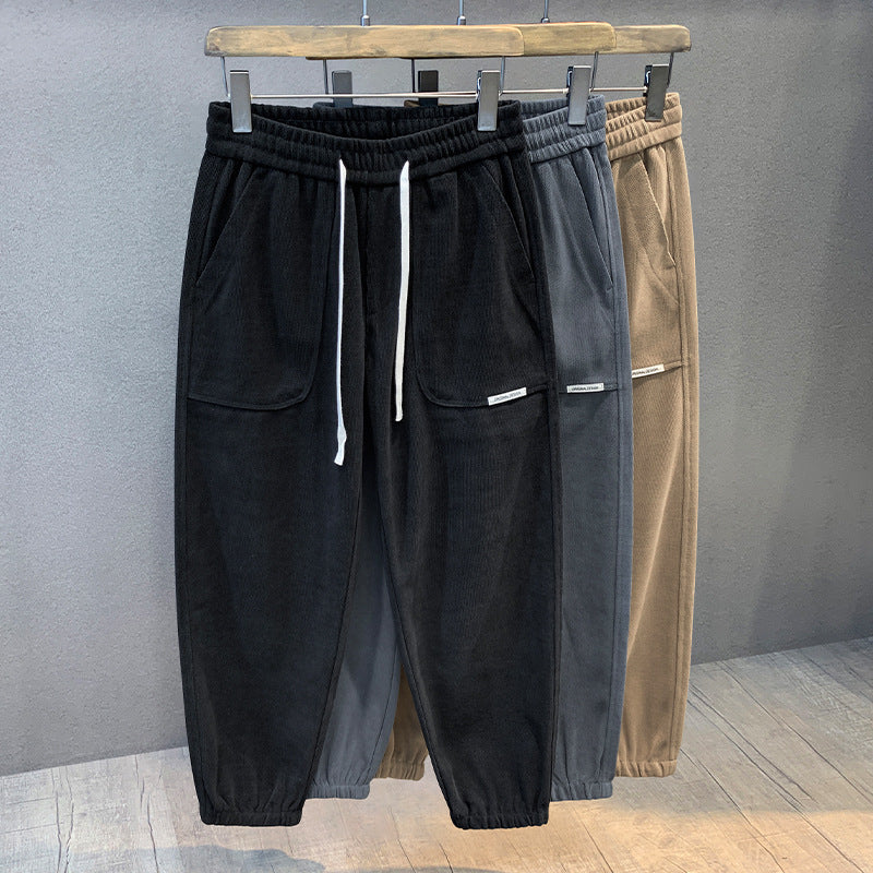 Men's Fashion Loose Tappered Track Sweatpants