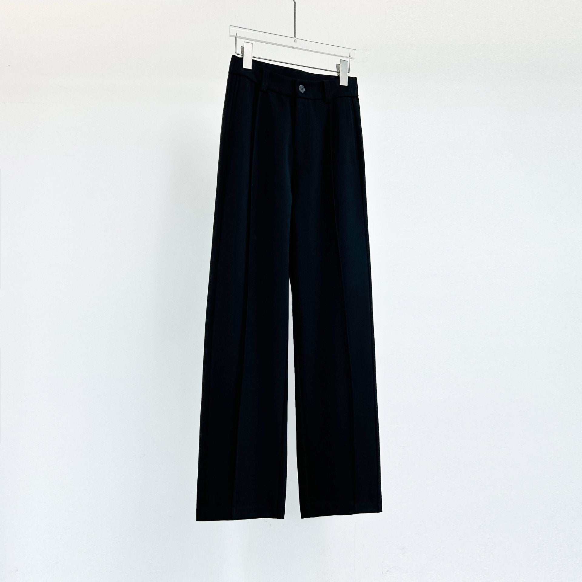 Tencel Wool Autumn And Winter Woolen Suit Pants Women's Wide-leg Casual Pants