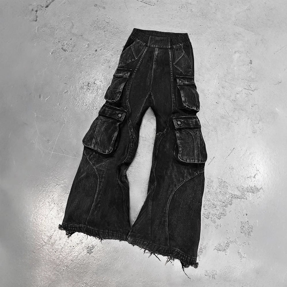 New Retro Washed Loose Jeans For Men