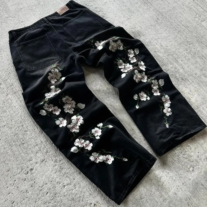 American Retro Street Loose Jeans for men