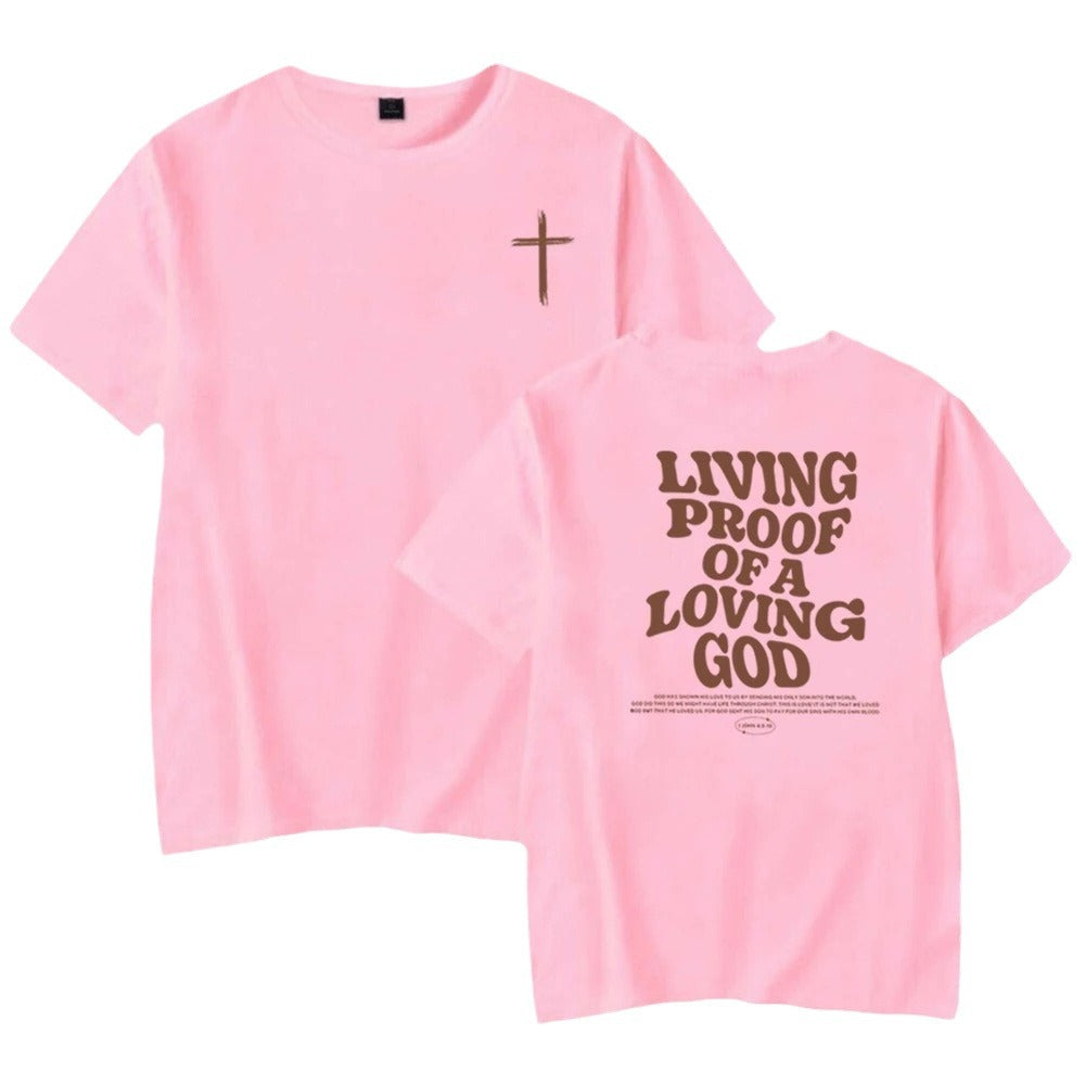 Women's Letter Print Loose Leisure All-Matching Top