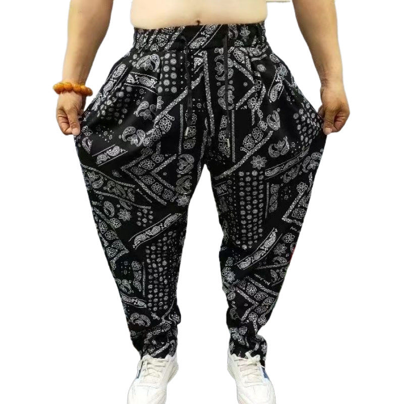 Loose-fitting Chinese Style Harem Pants for men