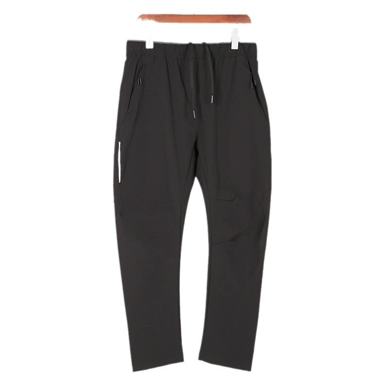 Ankle-tied Sports Pants High Elasticity Quick-dry Casual for men
