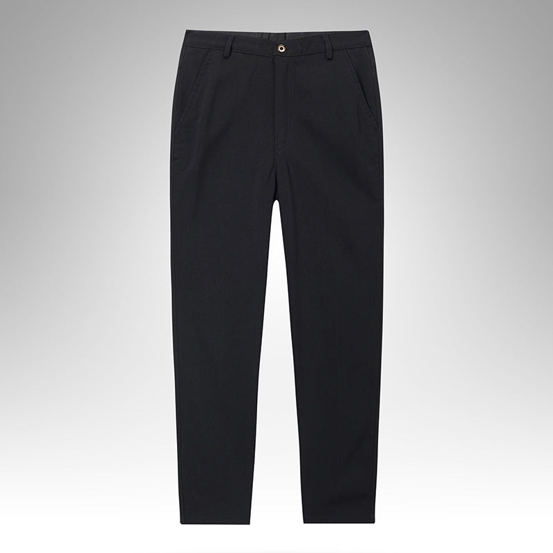 Baggy Straight Trousers Grandpa Casual Pants