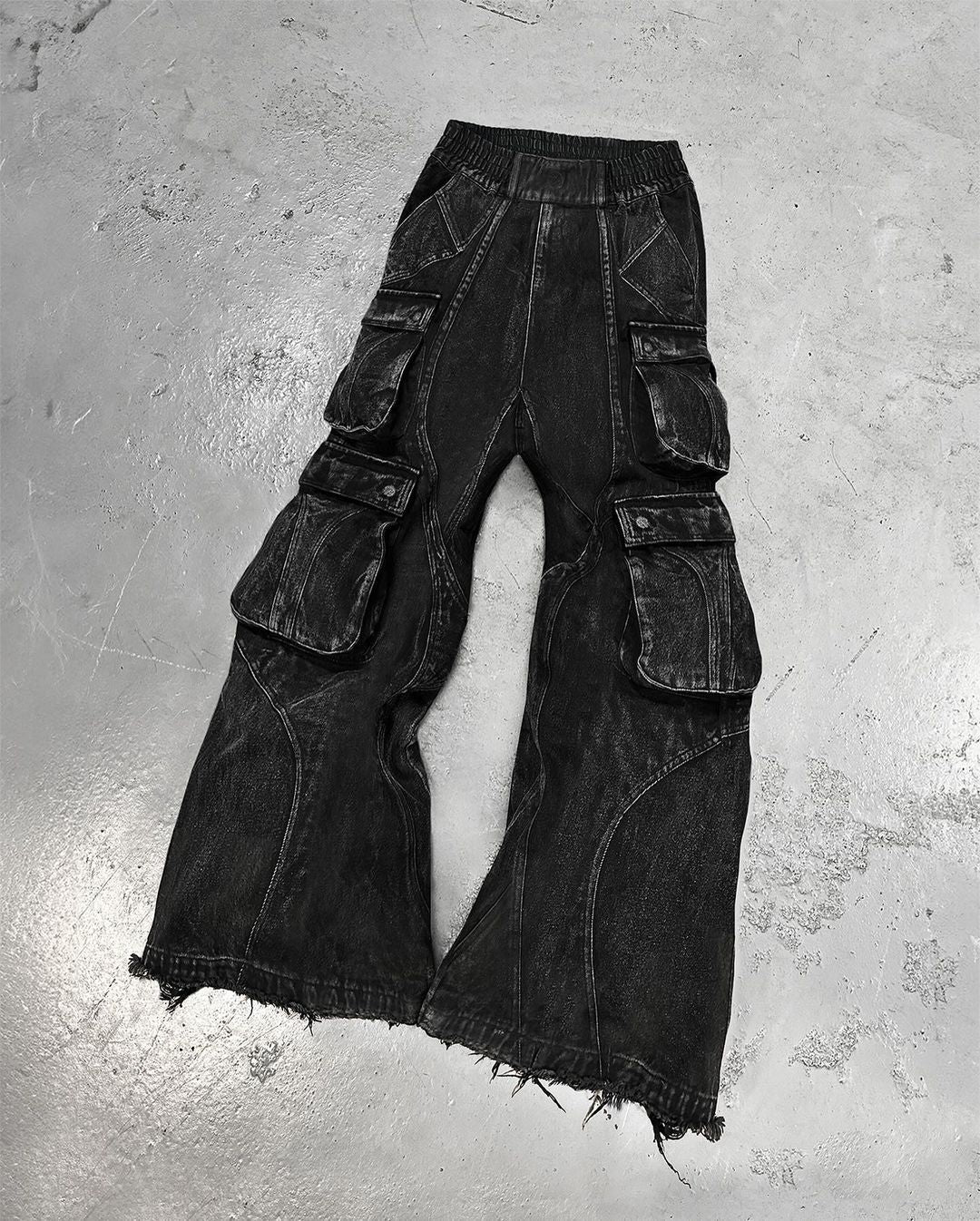 New Retro Washed Loose Jeans For Men
