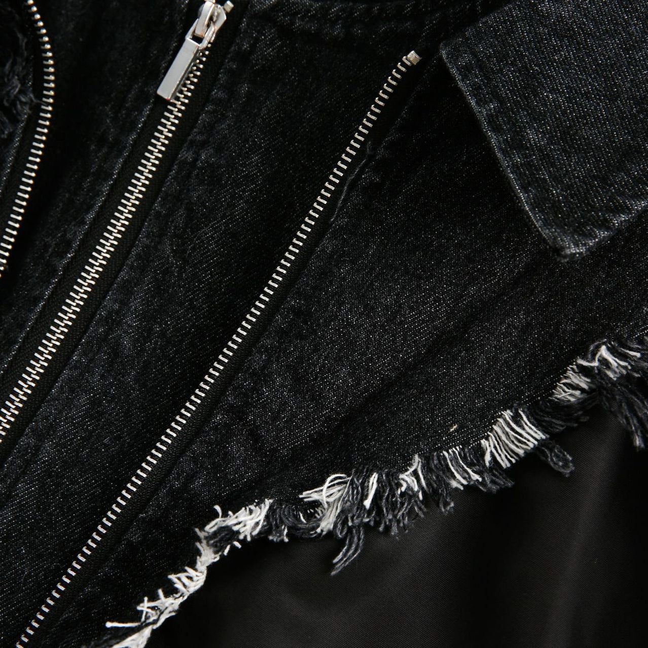 American Retro Washing Heavy Industry Stitching Hooded Jacket