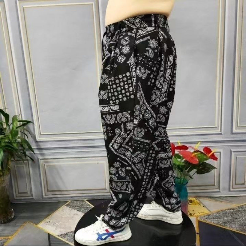 Loose-fitting Chinese Style Harem Pants for men