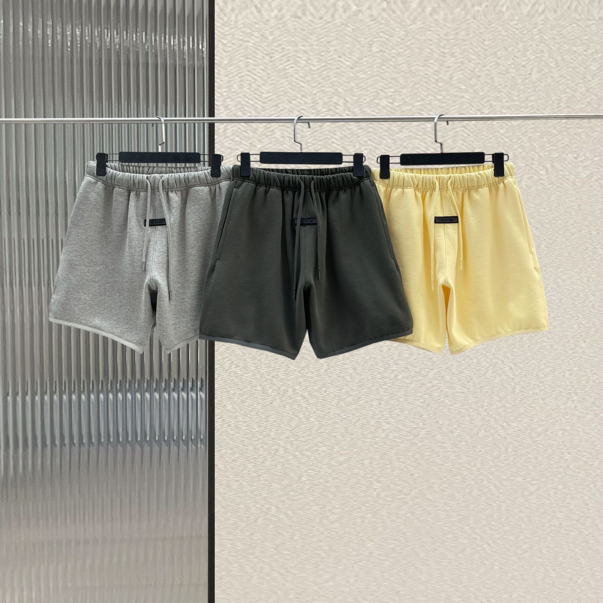 Men's Casual Five-point Solid Color short