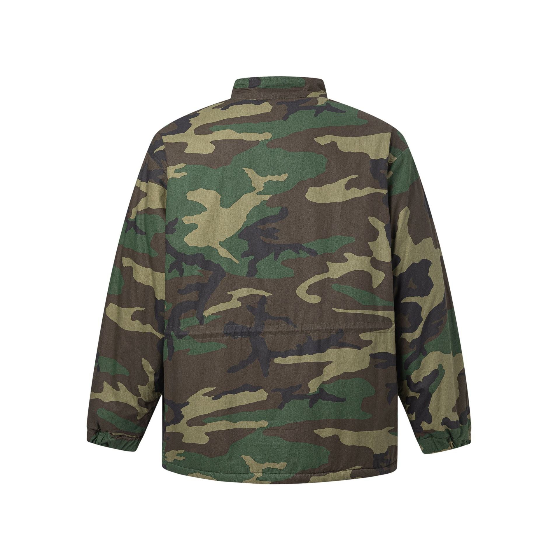 Camouflage Advanced Design Men's Thick Warm Cotton-padded Jacket Coat